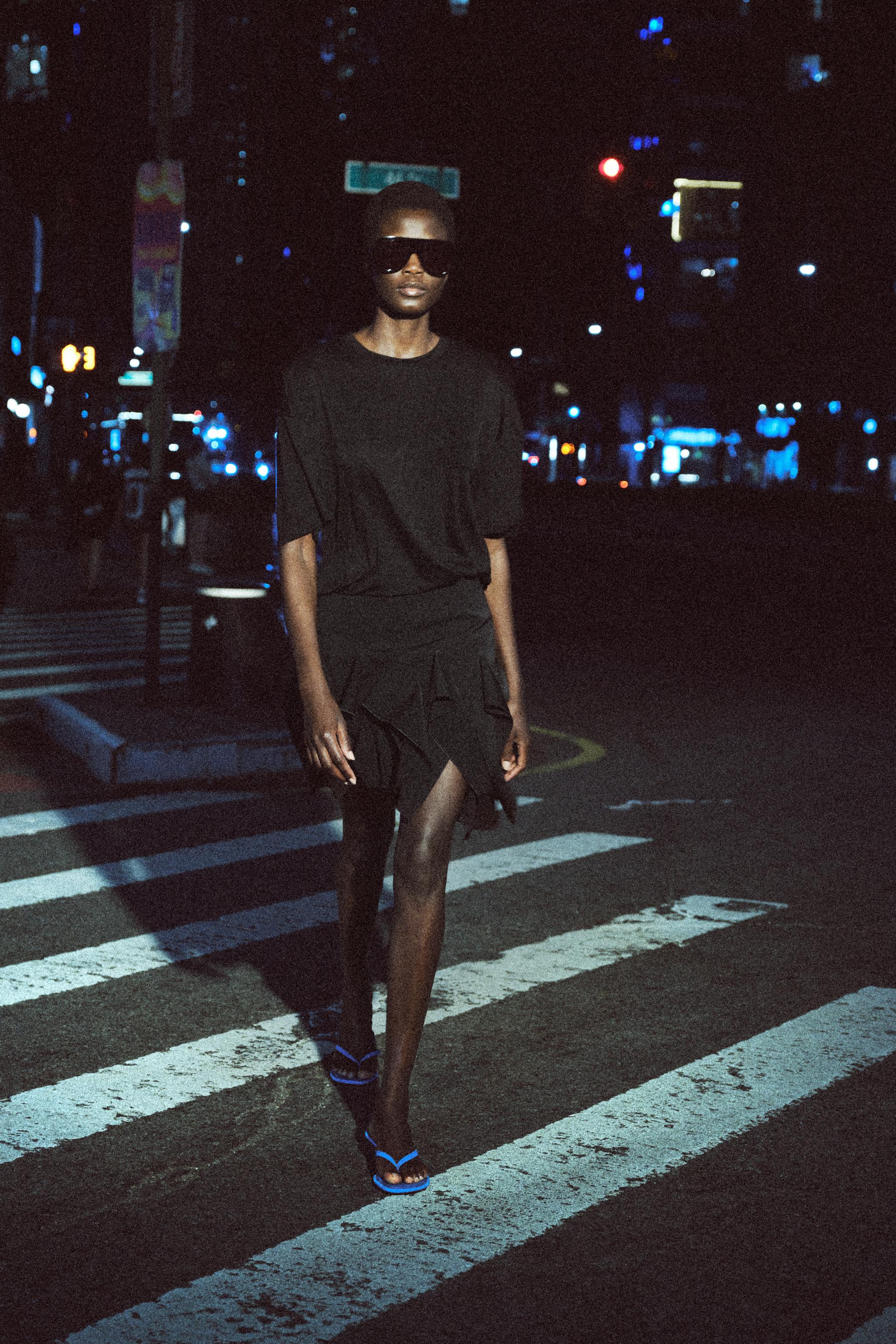 ZW COLLECTION RUFFLED MINI SKIRT
